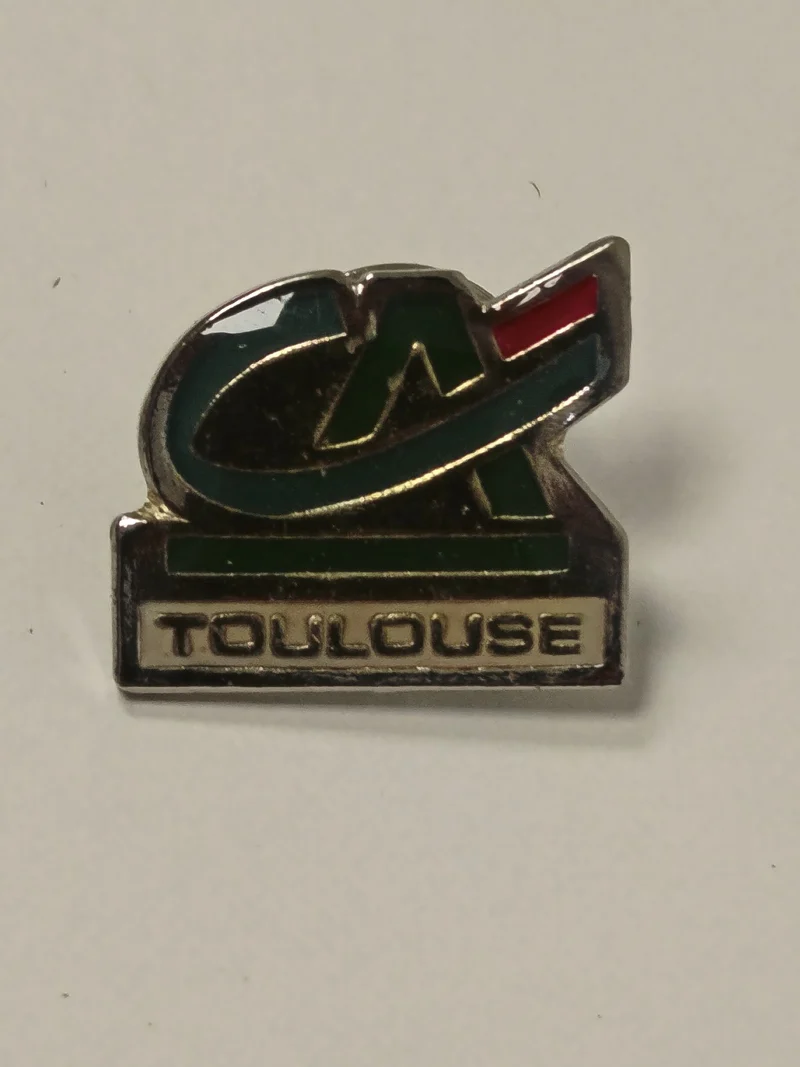 Pin's ancien rétro Crédit Agricole vintage, badge collection banque France