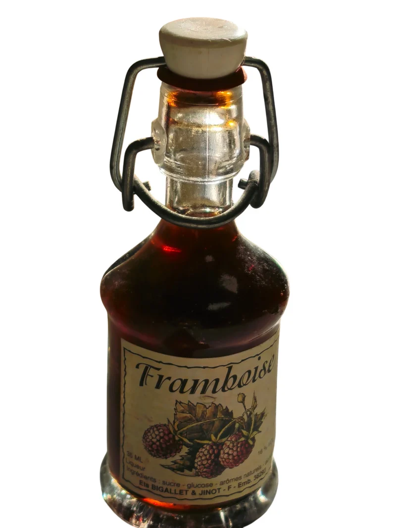 Vintage mignonnette d?alcool ancienne rétro flacon collection miniature décor