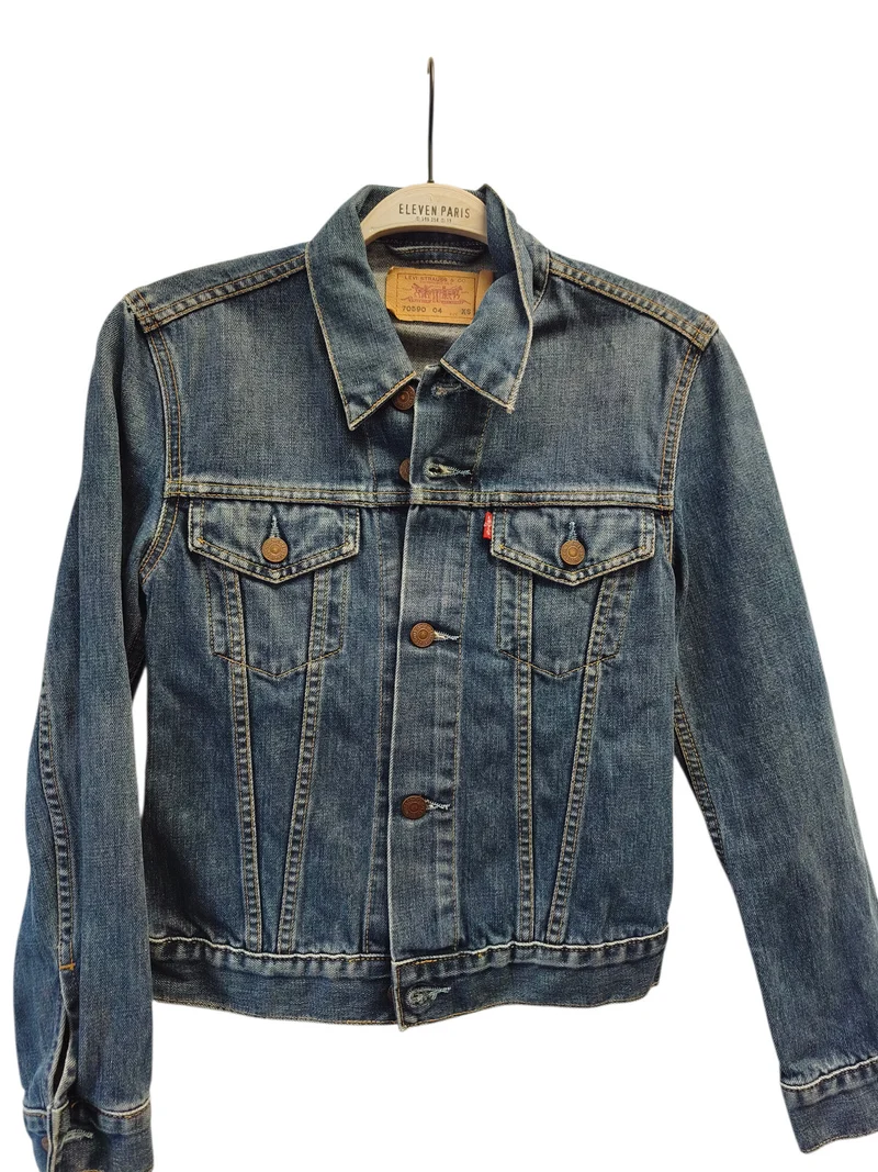 Veste en jean Levi's homme XS vintage ancien blouson rétro collectionneur