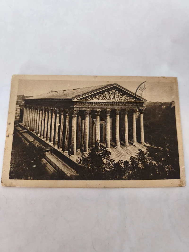 Carte postale ancienne vintage Paris, rétro collection illustrée France