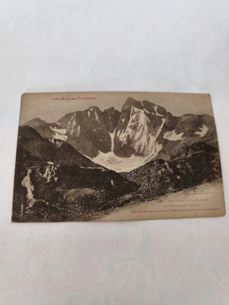 Carte postale ancienne vintage Hautes-Pyrénées collection rétro France