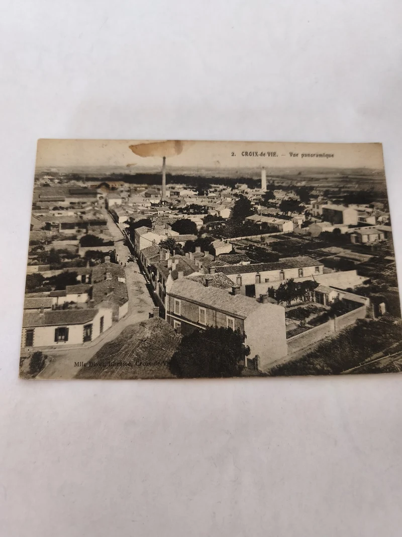 Carte postale ancienne vintage Croix de Vie symbole Égypte rétro collection