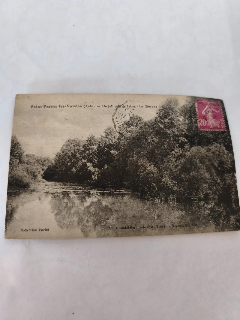 Carte postale ancienne vintage Saint-Arres Les Vaudes collection rétro France