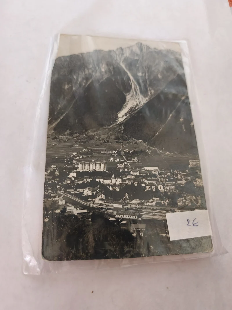 Carte postale ancienne village rétro vintage pour collectionneur France