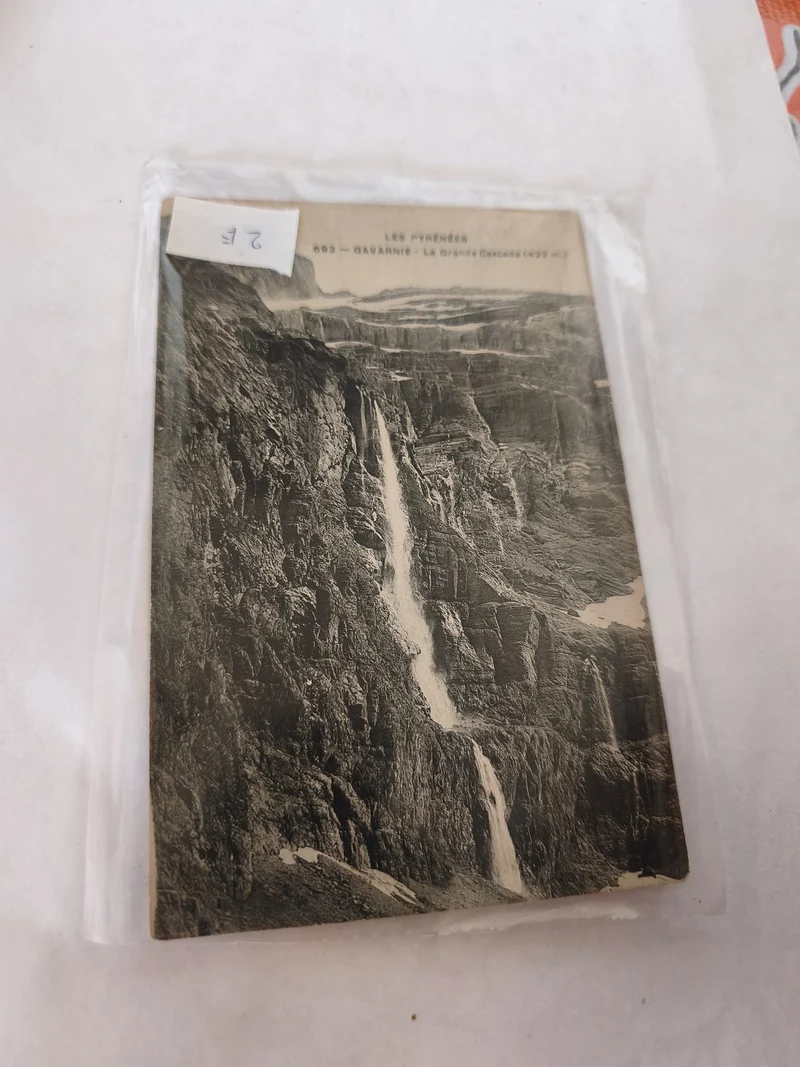 Carte postale ancienne vintage Les Pyrénées paysage rétro collection France