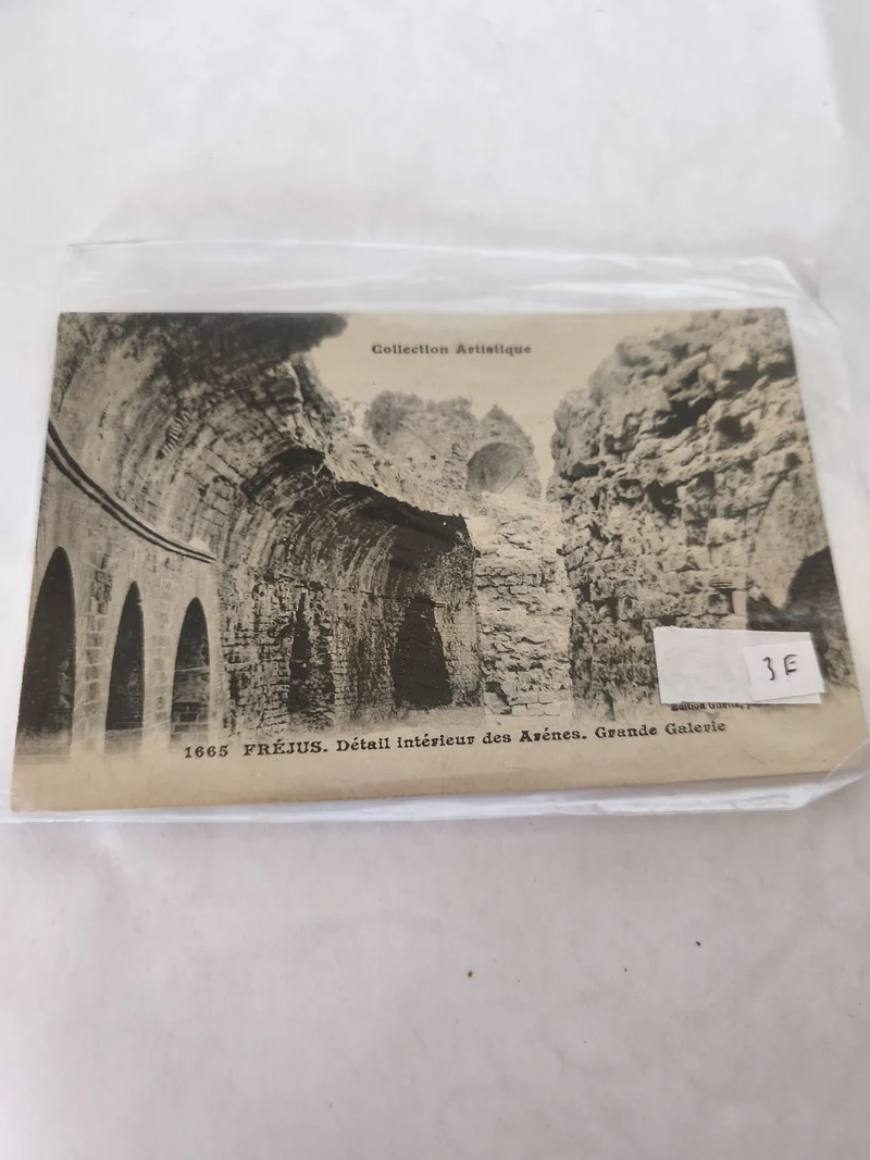 Carte postale ancienne vintage Fréjus collection rétro France rare