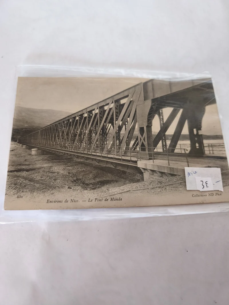 Carte postale ancienne vintage Nice Côte d?Azur rétro collection France