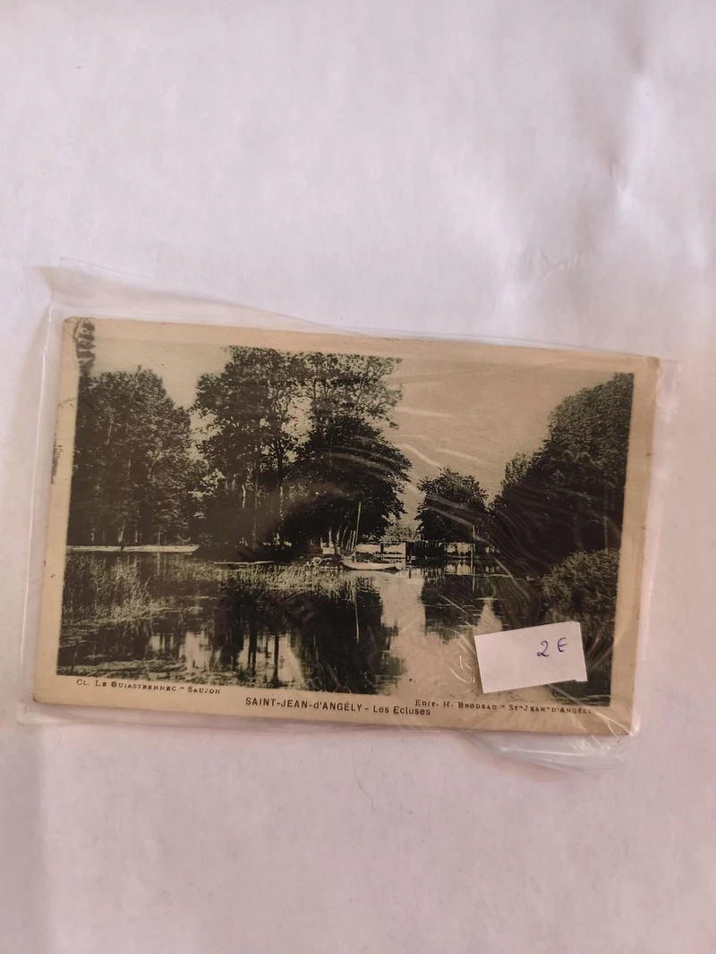 Carte postale ancienne vintage Saint-Jean-d'Angély Charente-Maritime collection
