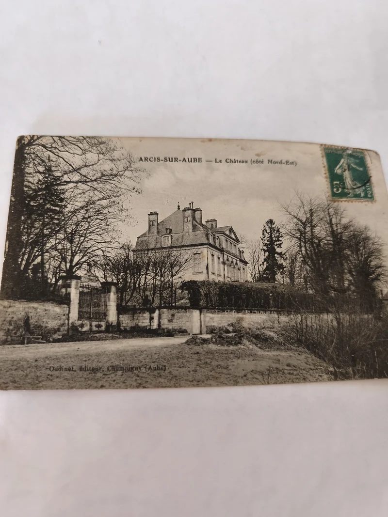 Carte postale ancienne vintage Arcis-sur-Aube France rétro collection