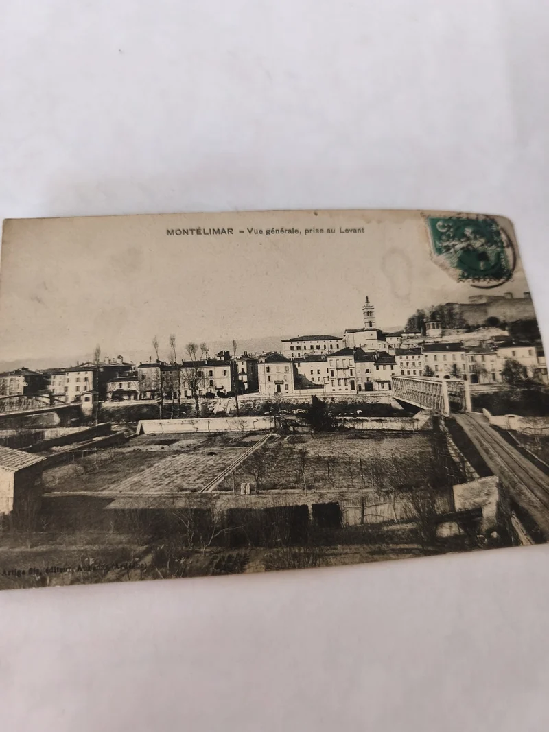 Carte postale ancienne vintage Montélimar rétro collection France