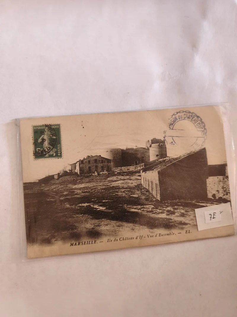 Carte postale ancienne vintage Marseille Château, collection rétro France