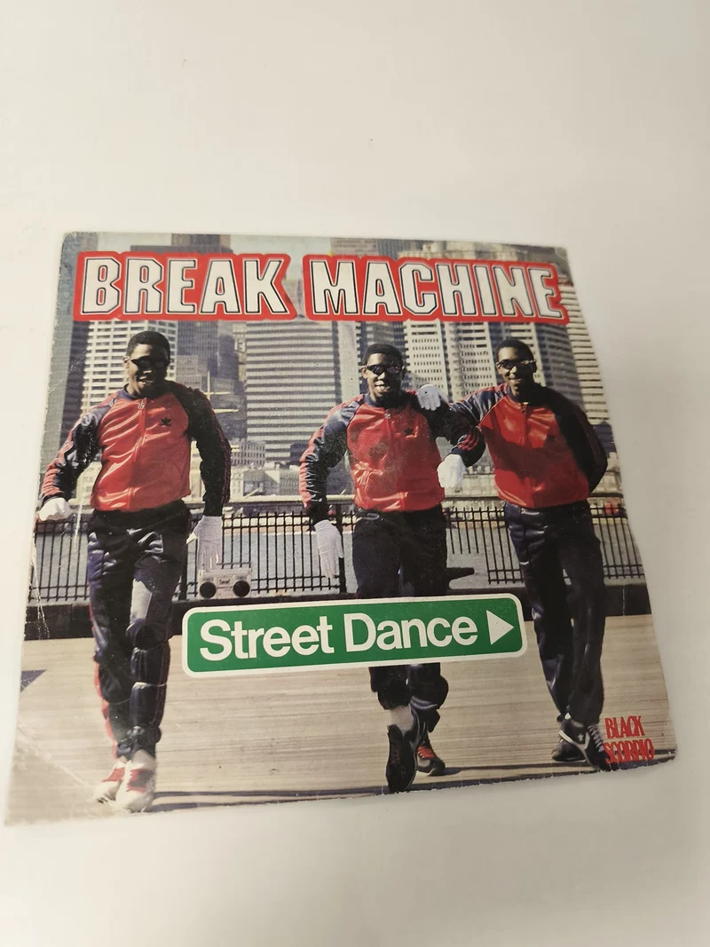 Vinyle 45 tours rétro Break Machine ancien disque vintage collector années 80
