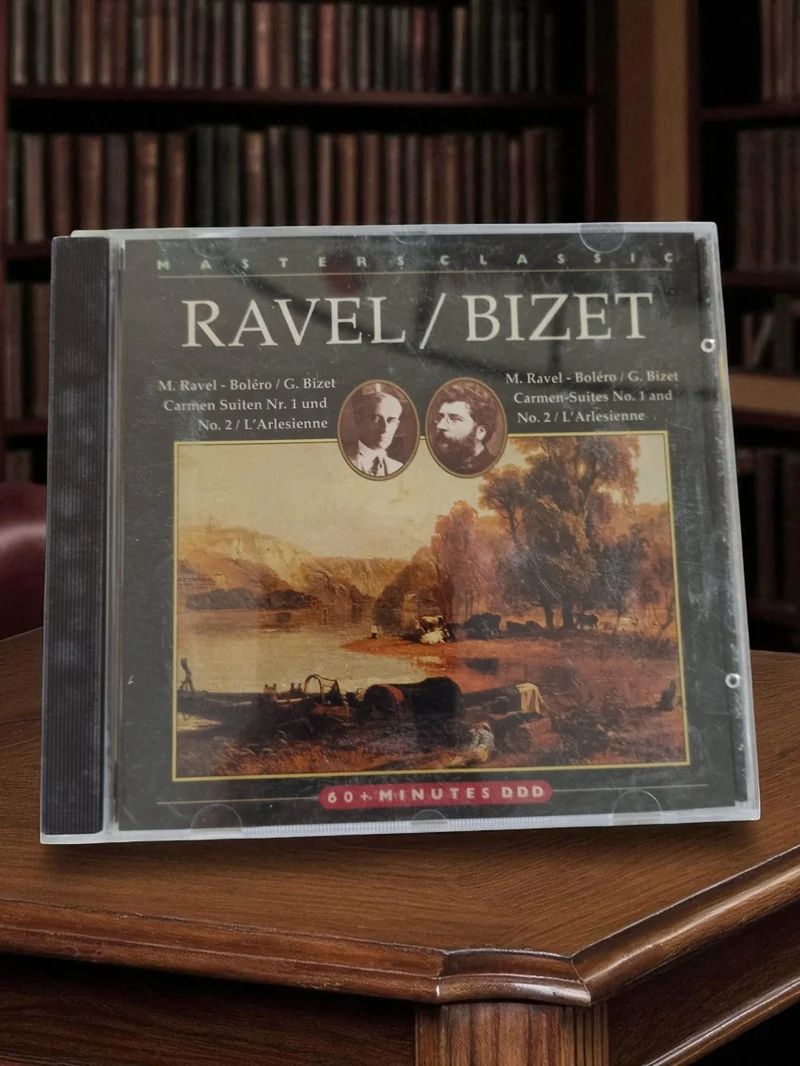 CD classique Ravel Bizet Boléro Carmen vintage ancien 60min Masters Classic