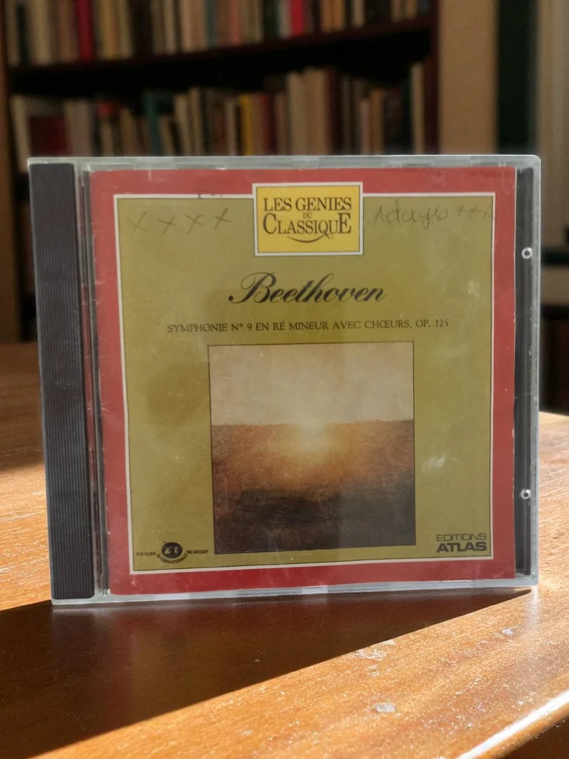 CD Les Génies du Classique Beethoven Symphonie 9 Atlas ancien vintage musique
