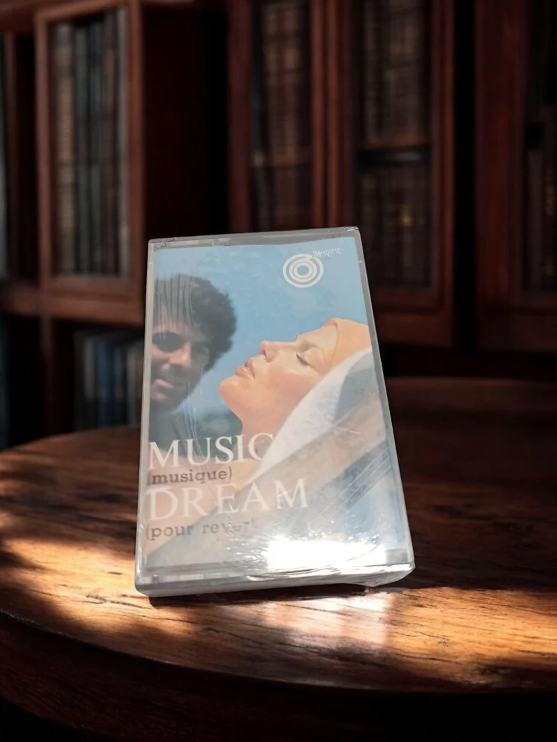 Cassette audio neuve sous blister Music Dream vintage rétro K7 scellée