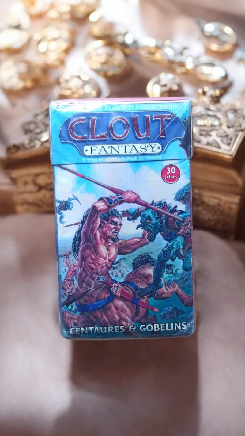 Jetons Clout Fantasy Centaures & Gobelins x30 jeu de rôle set tokens