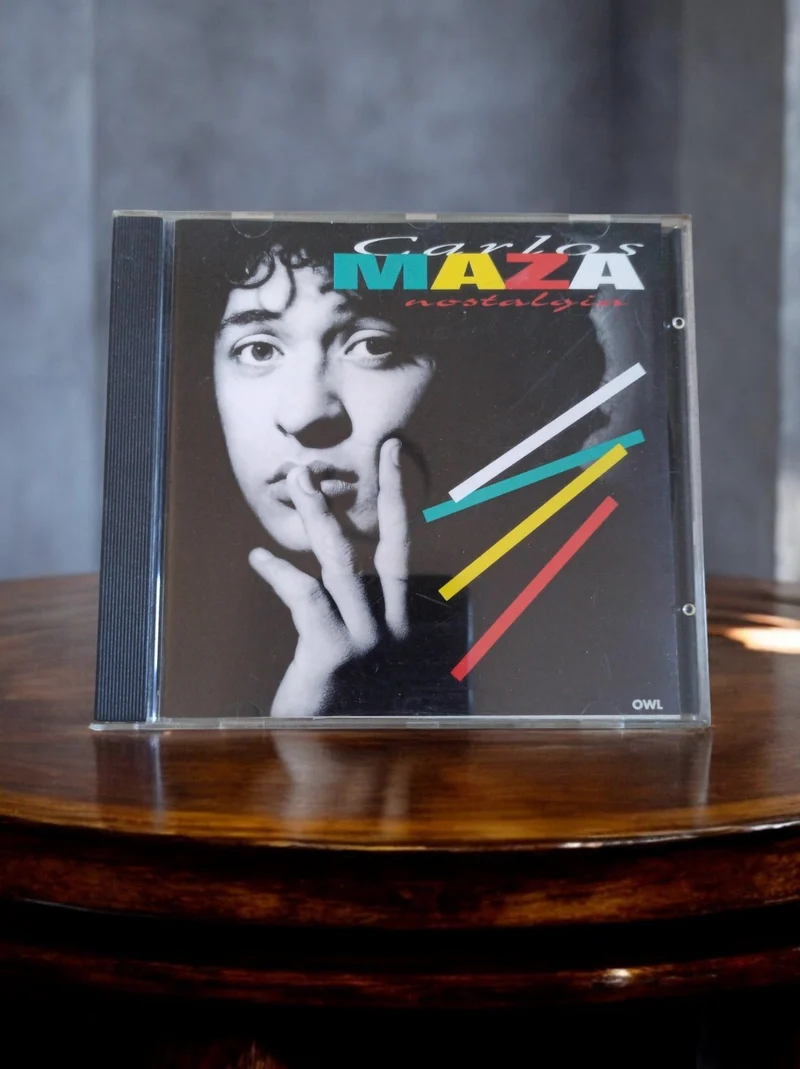 CD Carlos Maza Nostalgia OWL latino jazz vintage visuel années 80