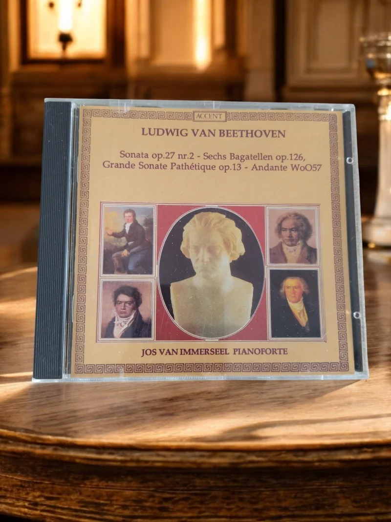 CD Beethoven Jos van Immerseel Accent Sonata Bagatelles Piano