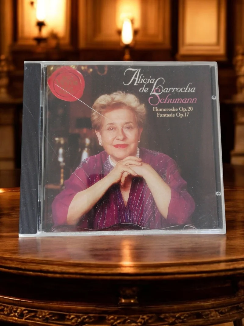 CD Alicia de Larrocha Schumann Humoreske Fantasie Op.20 Op.17 classique