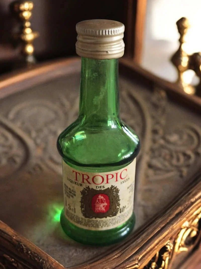 Mignonette Alcool Tropic Vintage Vide