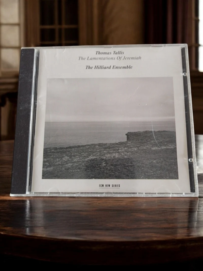 CD Thomas Tallis Hilliard Ensemble ECM ? Lamentations Jérémie Musique ancienne