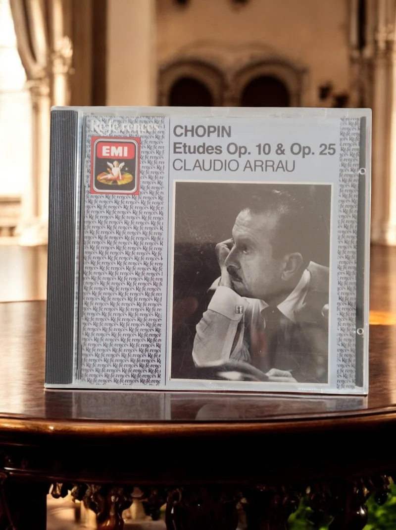 CD Chopin Études Op.10 & 25 Arrau EMI Ref Référence classique vintage