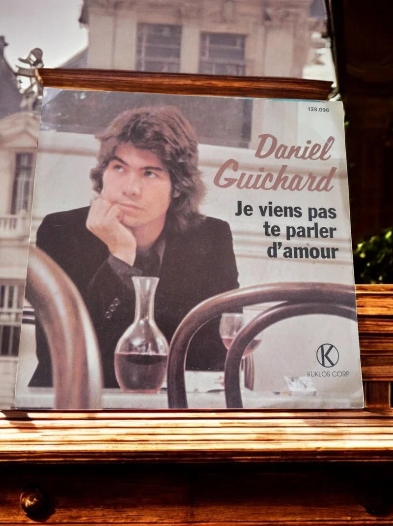 Vinyle 45T Daniel Guichard Je viens pas te parler d?amour Kuklos Corp vintage