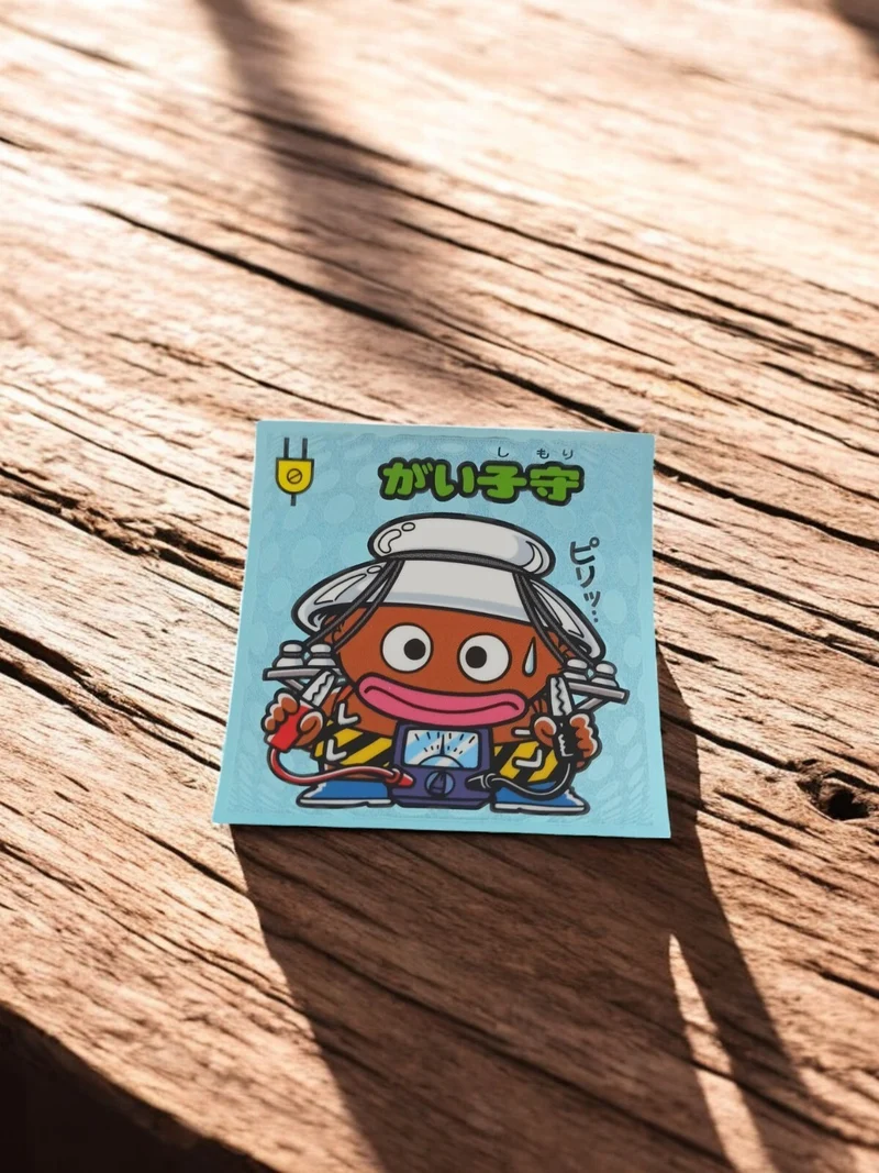 Sticker Bikkuriman Legend Mamori-86 Kasuminosuke autocollant japonais