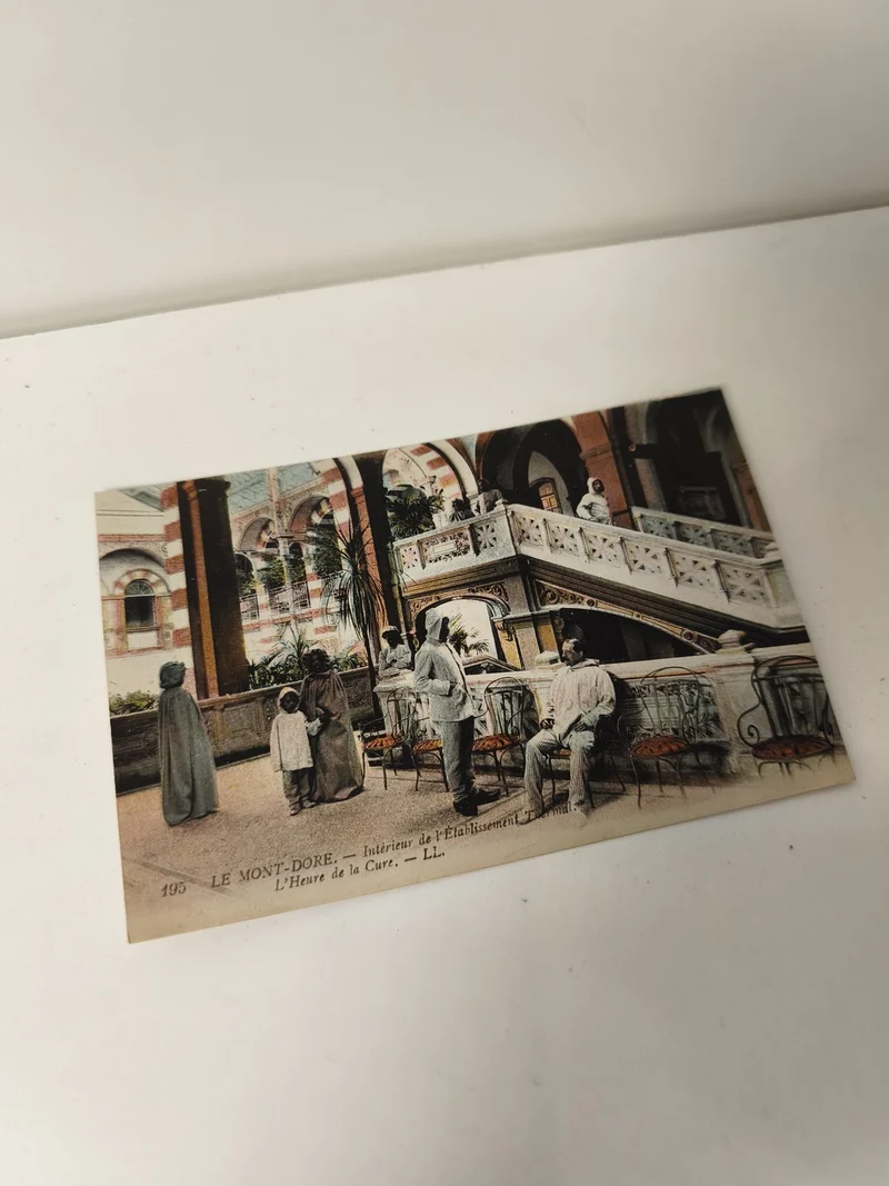 Carte postale ancienne vintage Le Mont-Dore rétro collection paysage France