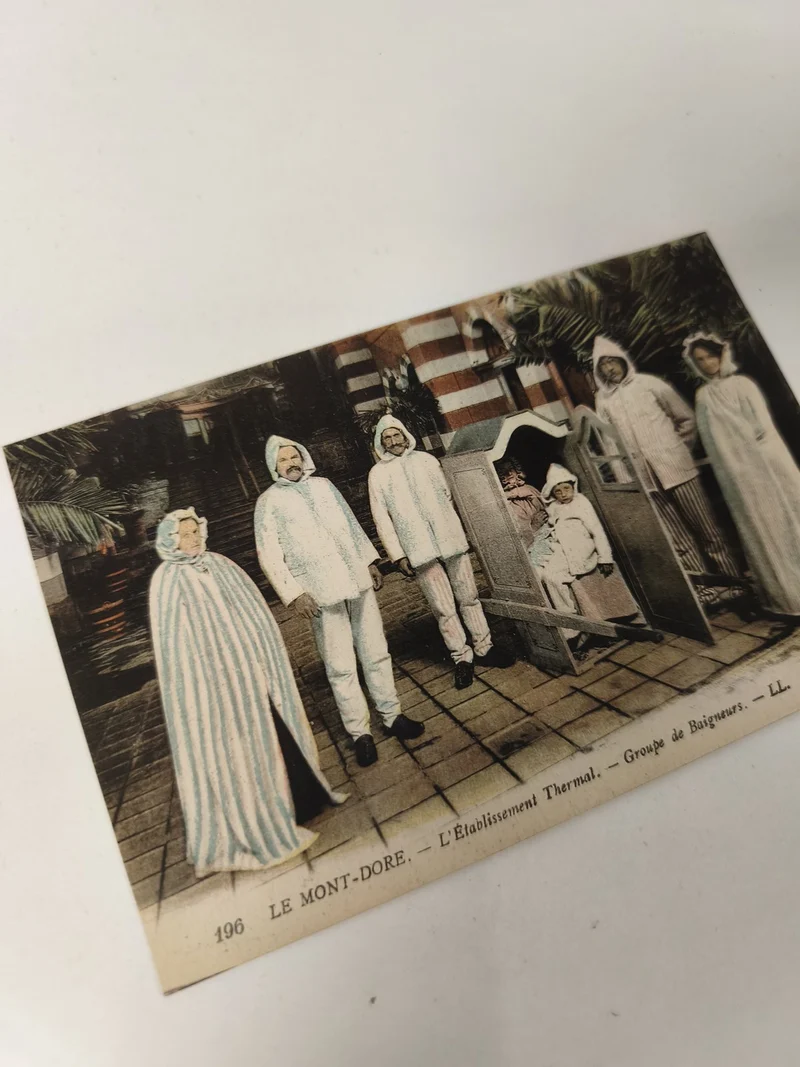 Carte postale ancienne vintage Le Mont-Dore rétro collection France paysage