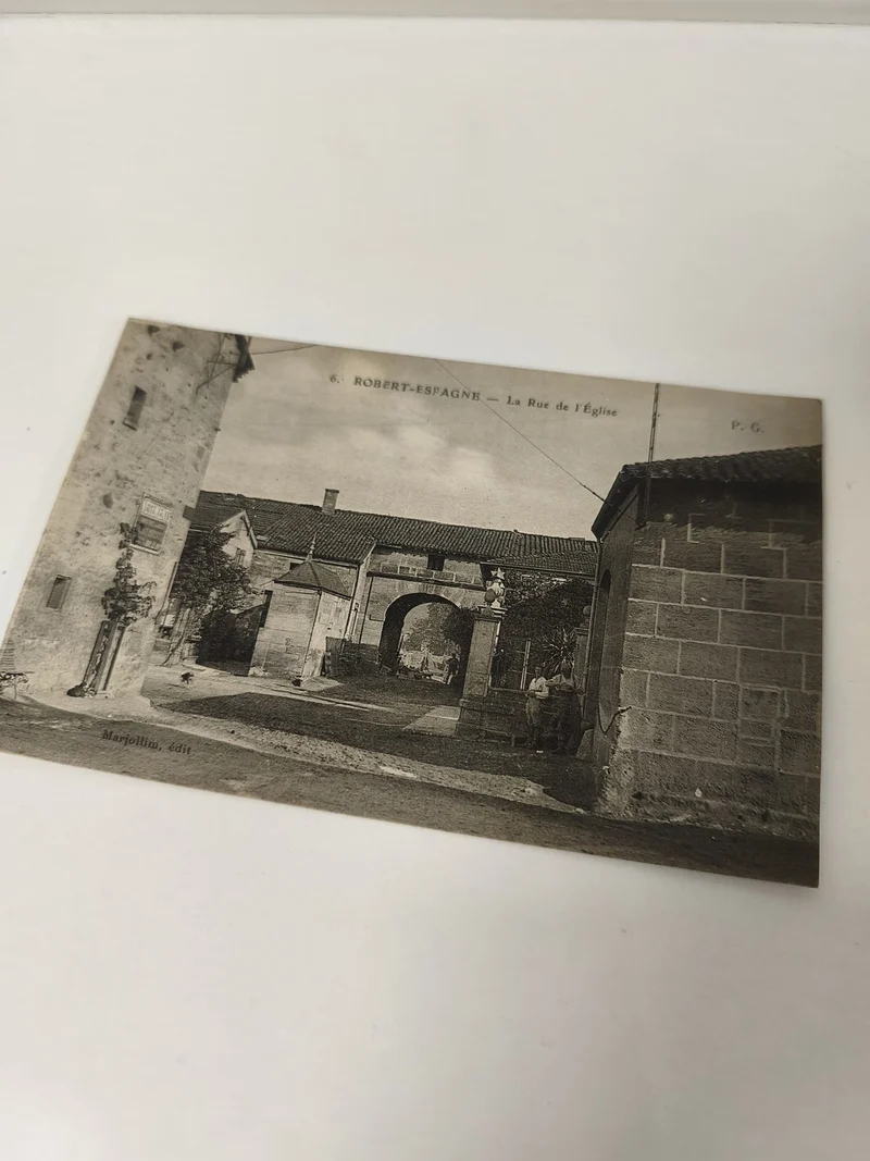 Carte postale ancienne vintage Robert Espagne collection rétro française
