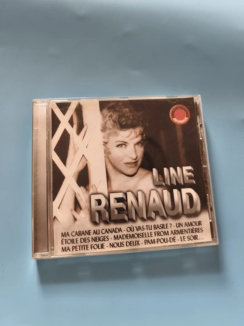 CD audio Line Renaud album musique française d'occasion