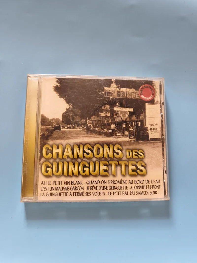 CD chansons populaires des guinguettes musique française ambiance bal neuf