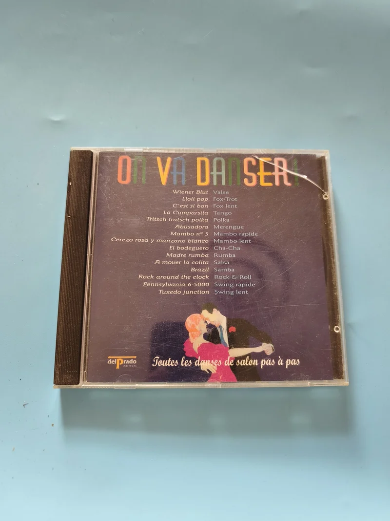 CD audio "On va danser" musique entraînante occasion album chanson française
