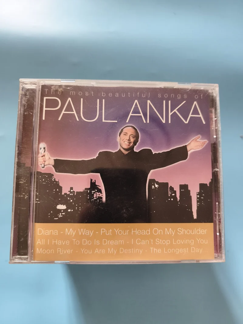 CD musique Paul Anka album audio disque compact chanson internationale