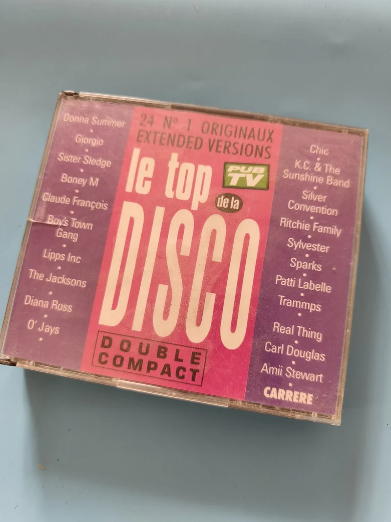 Compilation CD Le Top de la Disco Musique Dance Années 70 80 Hits Occasion