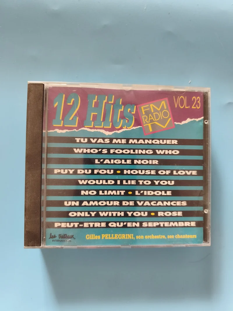 CD audio musique 12 titres compilation hits pop rock occasion