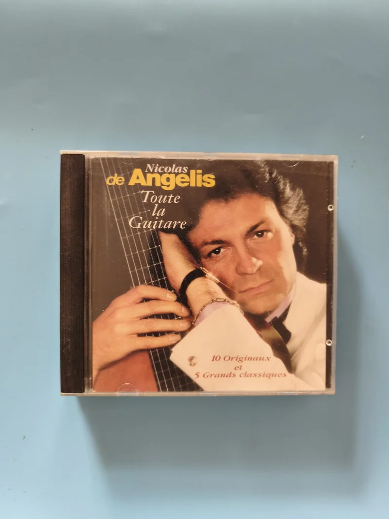 CD album musique Nicolas de Angelis disque audio d?occasion artiste français