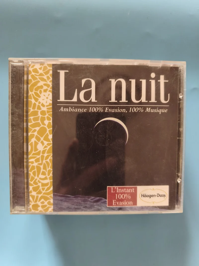 CD audio musique "La Nuit" album occasion, disque compact chanson française