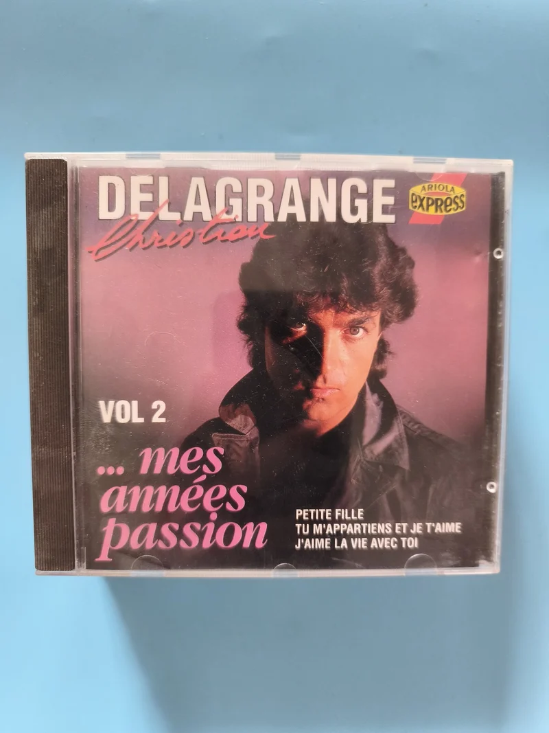 CD Christian Delagrange Album Musique Audio Occasion Chanson Française