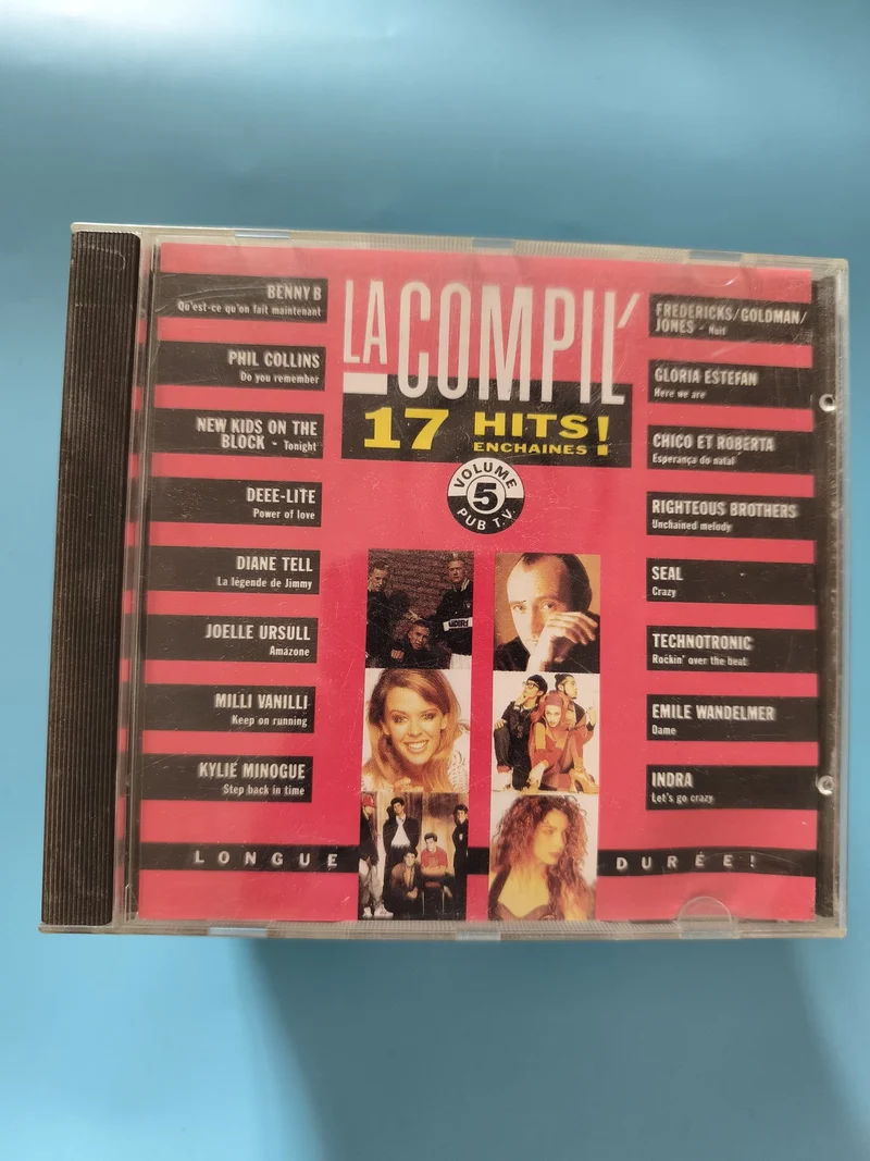 CD audio La Compil ? Compilation musicale variée, disque occasion musique frança