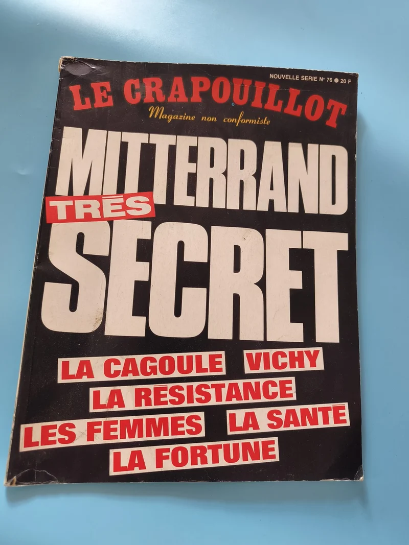 Vintage magazine Les Crapouillots ancien périodique collection France rétro