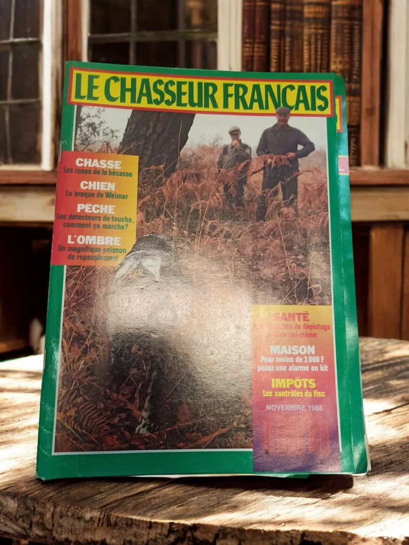 Ancien journal Le Chasseur Français 1975 vintage rétro collection presse chasse