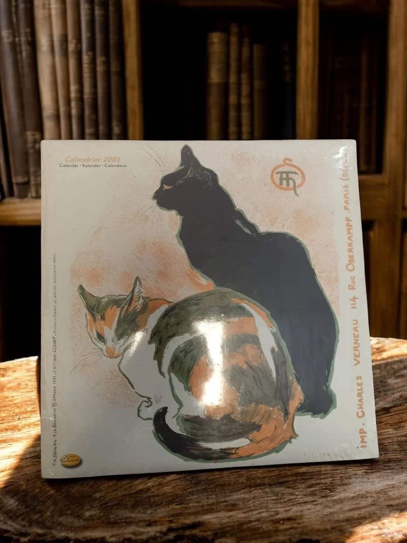 Calendrier Clouet 2005 chats édition limitée neuf sous blister vintage rare