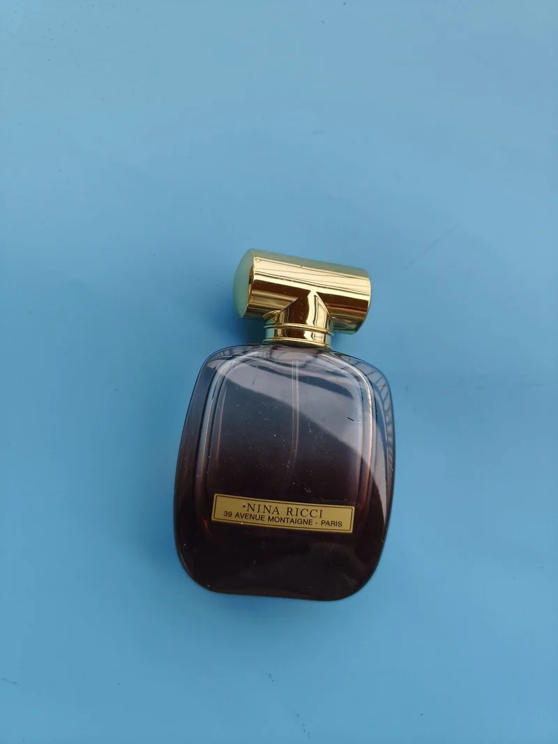 Flacon de parfum ancien vide rétro collection déco vintage authentique
