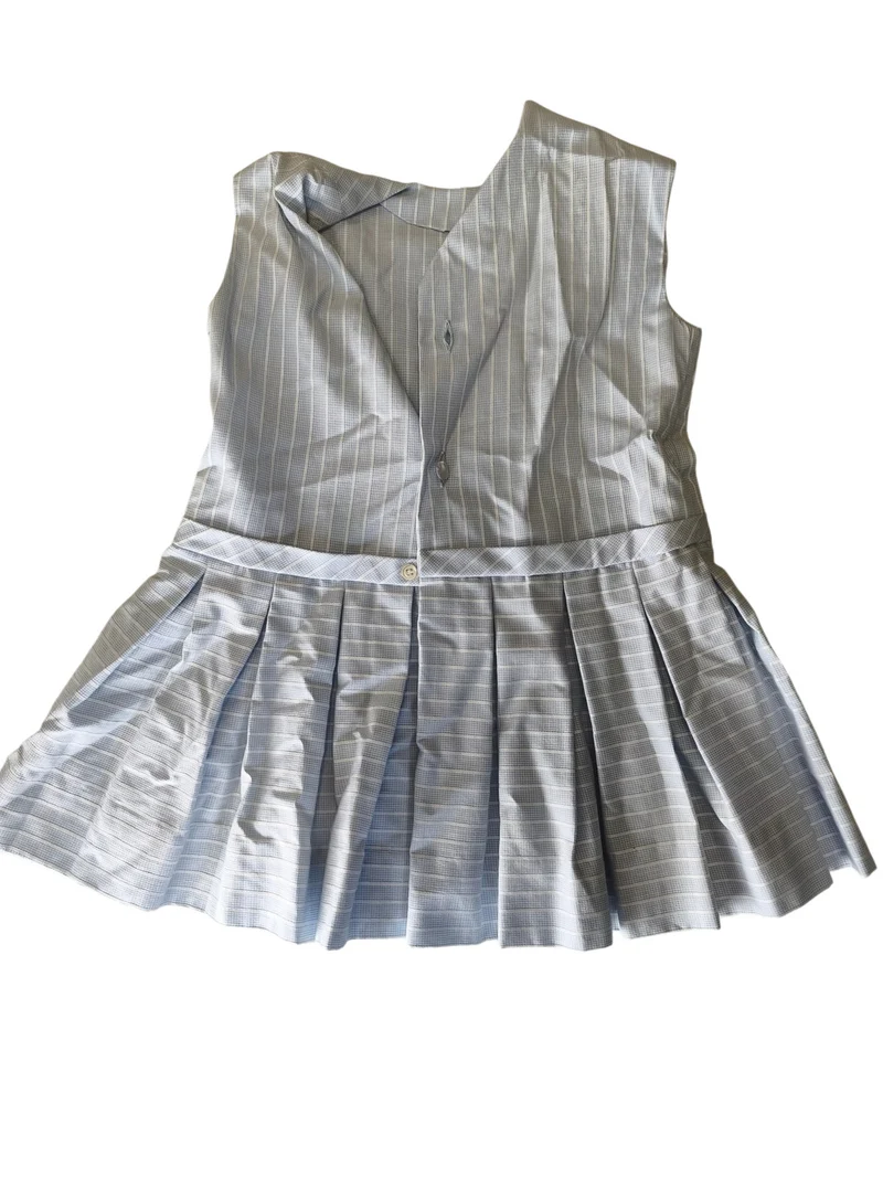 Robe enfant rétro vintage années 60, ancienne mercerie, deadstock, France