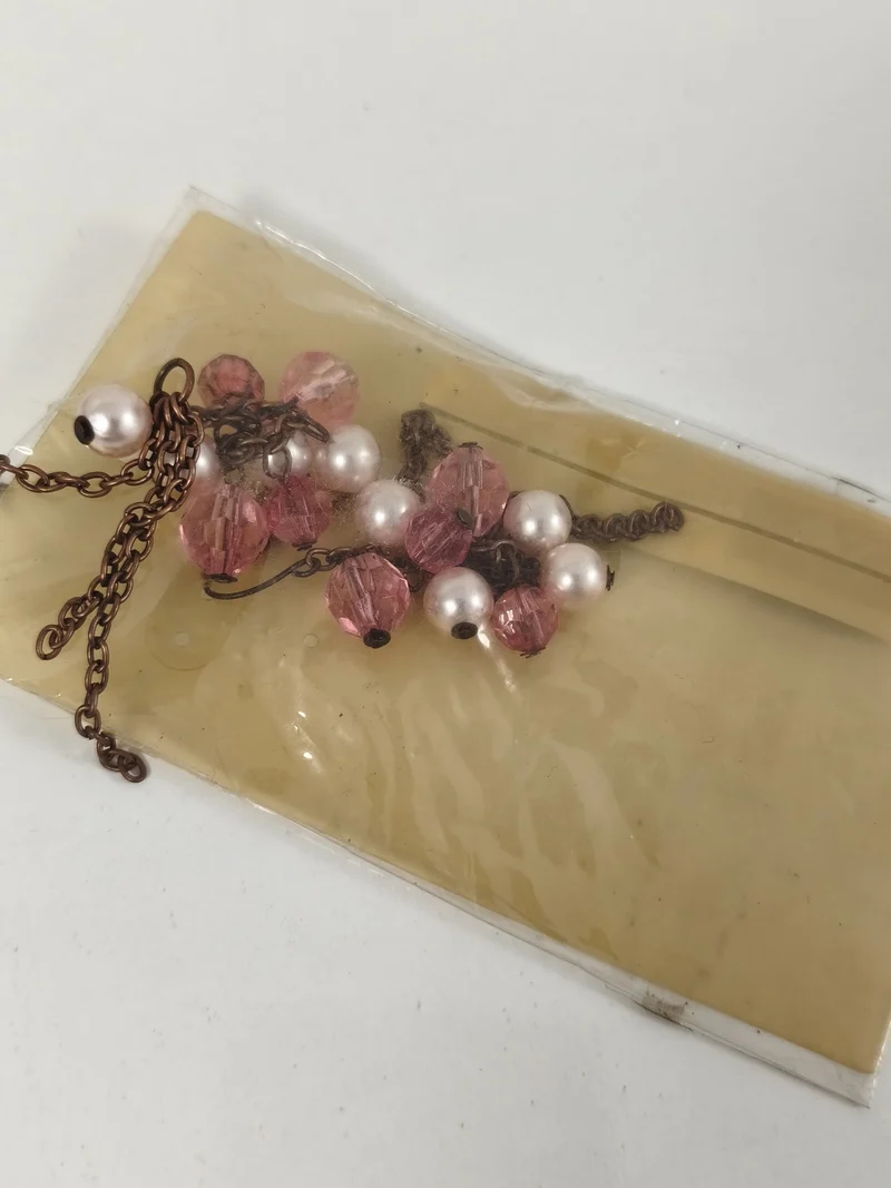 Paire de boucles d?oreilles vintage ancienne marque française, deadstock rare ré
