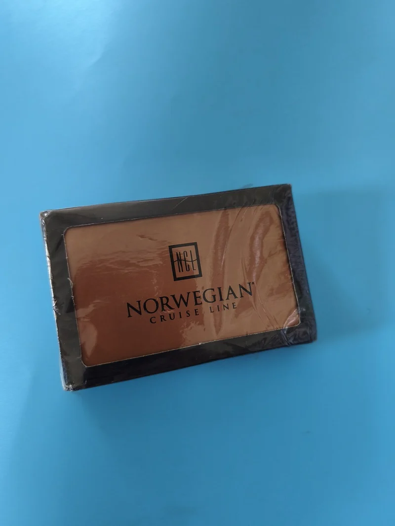 Jeu de cartes vintage Norwegian Cruise Line neuf ancien collection bateau croisi