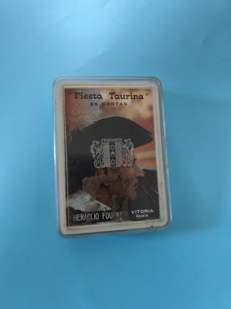Jeu de cartes ancien neuf Firsta Taurina vintage collection rétro scellé