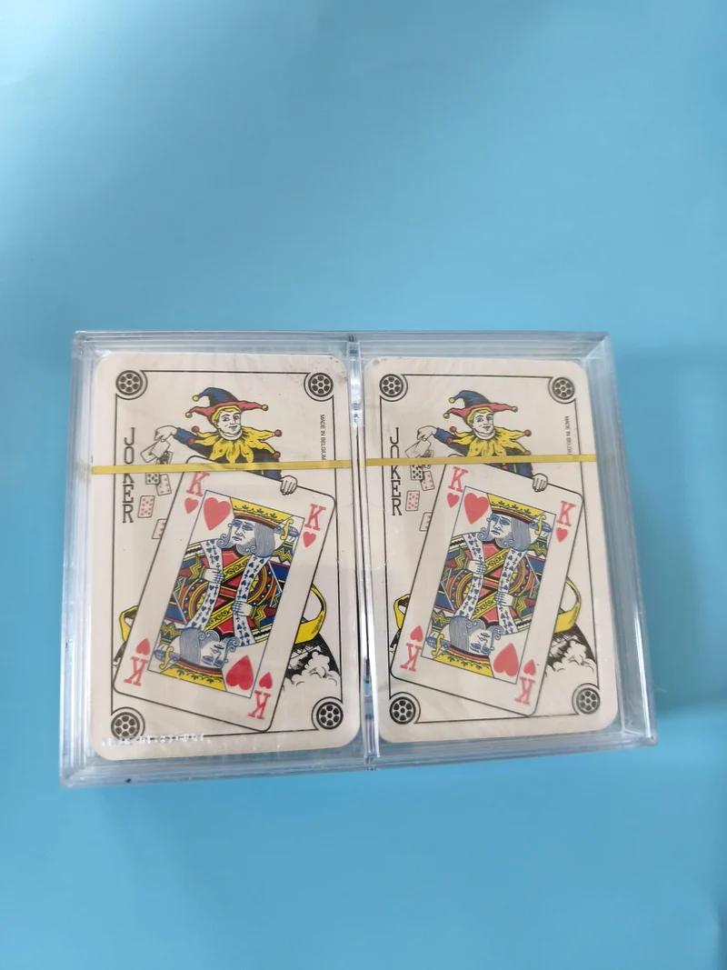 Jeu de cartes ancien vintage neuf, collection rétro, cartes à jouer d'époque